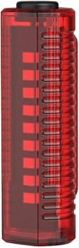 Lista USB Rechargeable LED Bike Tail Light IPx6 Waterproof Bicycle Rear Light Safety Warning Night Riding LED Flashlight, Night Riding, Hat & Backpack Clip, Multi-Use Flashlight, Bicycle Rear Light