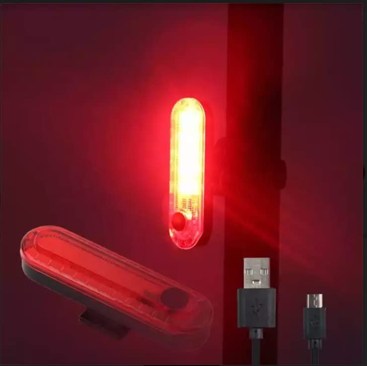 Lista 4 Mode LED Cycling Safety Rear lamp Bike Tail Light