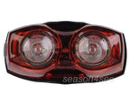 Lista 2 x LED Bicycle Cycling Cycle Bike Rear Tail Light Red Super Bright