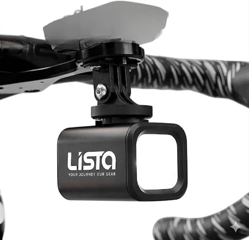 Lista 800 Lumens Bicycle Headlight with Cutoff Beam & Remote Control, USB Rechargeable Bike Light, Waterproof Aluminum Alloy Front Light with Horn, Long Range Night Riding Safety Light