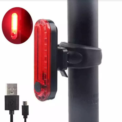 Lista 4 Mode LED Cycling Safety Rear lamp Bike Tail Light