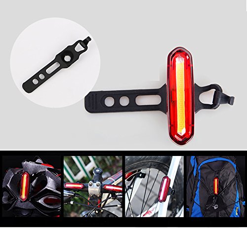 Lista 120 Lumens Rechargeable USB Rear Light Bicycle Cycling Taillight LED Waterproof MTB Road Bike Lamp Rear Light for Bicycle