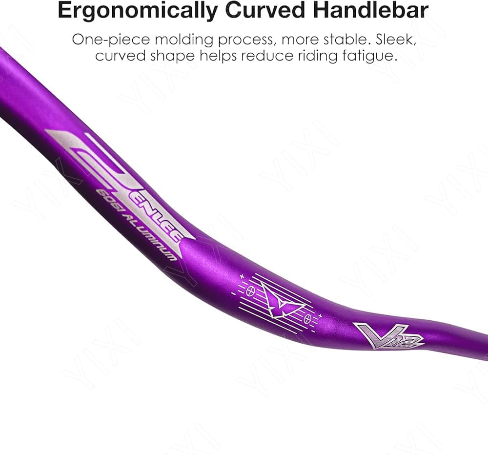 Bicycle Handlebar 31.8mm, Aluminum Alloy MTB Handlebar Riser Bar for Mountain Bike 720/780MM (Red)) Sporting Goods | Cycling | Bicycle Components & Parts | Handlebars For bicycle