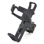 Adjustable Bicycle Cycle Bottle Holder, 360° Rotating Bike Water Bottle Cage with Quick Release Clamp, Universal Handlebar Bottle Mount for MTB, Road