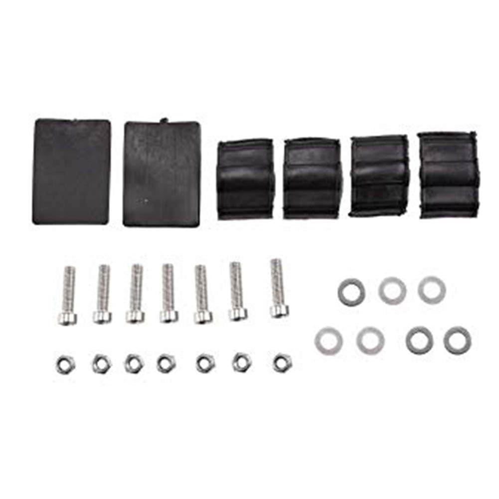 Lista Rack01 Aluminium Rear Pannier Mountain Bike Bicycle Cargo Carrier Rear Rack Seat, Aluminium, Black