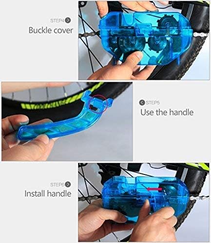 Lista BV Plastic Mountaineer Bicycle Chain Cleaner wash Tool kit