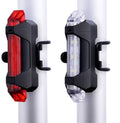 LISTA DC918 Bicycle Lights Combo Pack/Rechargeable/Multiple Light Modes/Waterproof Head and Tail Light