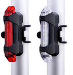 LISTA DC918 Bicycle Lights Combo Pack/Rechargeable/Multiple Light Modes/Waterproof Head and Tail Light