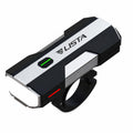 Lista Bicycle Light, 700 Lumens USB Rechargeable Cycle Headlight 4000mAh IPX6 Waterproof Bicycle Front Light 5 Modes Aluminum Alloy Super Bright Cycle Light for Night Riding Silver