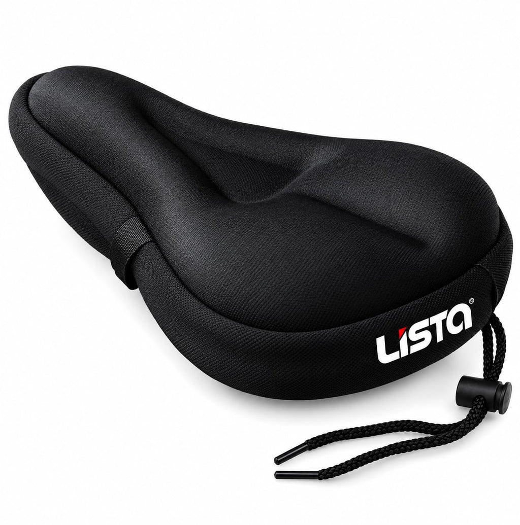 Lista Lista002 Bicycle FOAM Saddle Seat and Cycling Cushion Pad Bike FOAM Cover