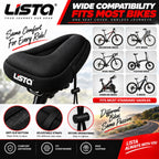 Lista Lista002 Bicycle FOAM Saddle Seat and Cycling Cushion Pad Bike FOAM Cover